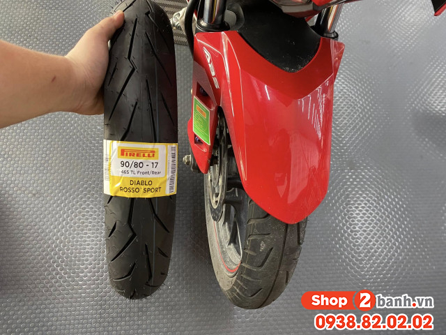 Vỏ pirelli 9080-17 diablo rosso sport - 2