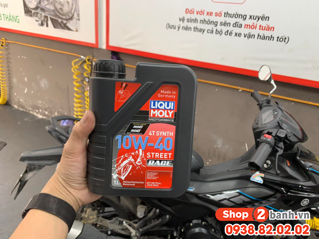 Xe honda winner r thay nhớt bao nhiêu lít - 8