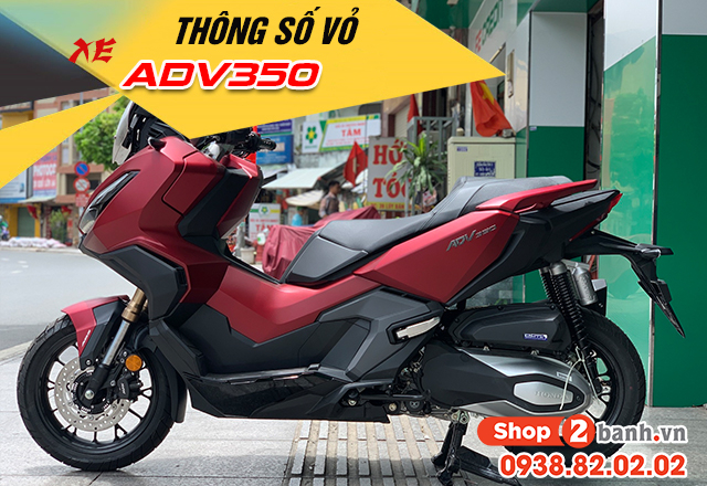 Vỏ xe adv350 size bao nhiêu nên thay vỏ nào tốt - 1