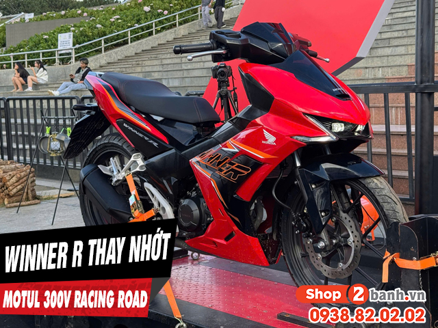 Winner r thay nhớt motul 300v đi bao nhiêu km thì mới thay lại - 1