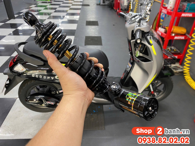 Xe honda scoopy thay phuộc rcb tarmax có phù hợp không - 2
