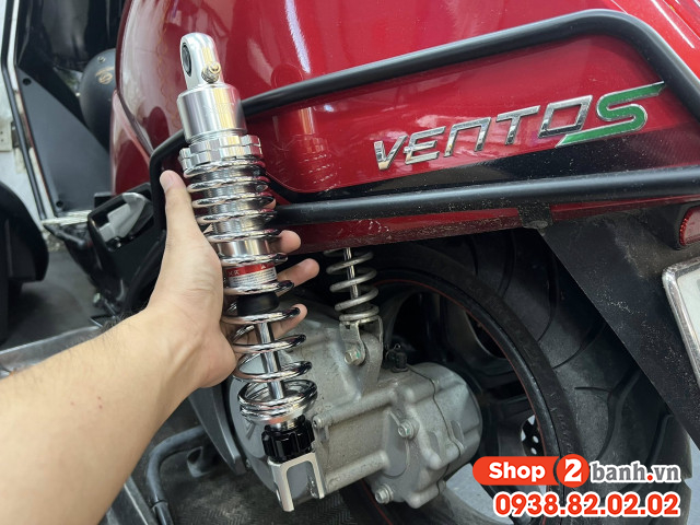 Phuộc x1r cho xe điện vento s loại nào nhún êm nhất - 3