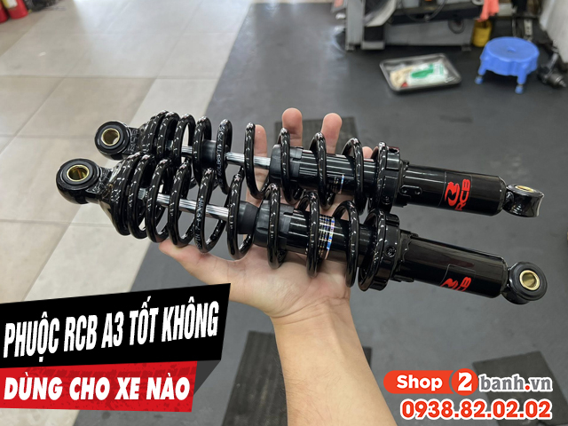 Phuộc rcb a3 có tốt không gắn cho xe máy nào - 1
