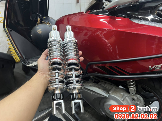 Phuộc x1r cho xe điện vento s loại nào nhún êm nhất - 2