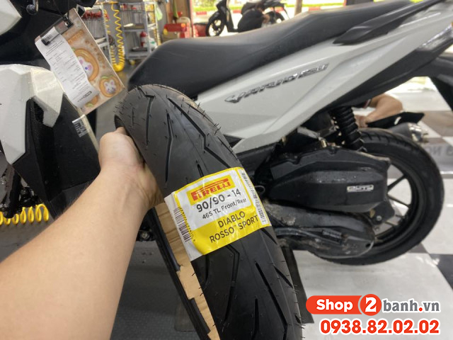 Vỏ pirelli 9090-14 diablo rosso sport - 2