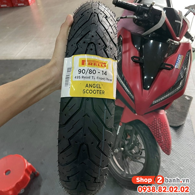 Vỏ pirelli 9080-14 angel scooter - 1