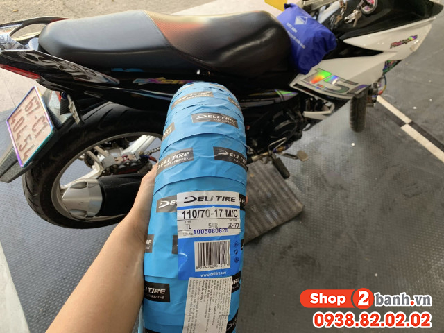 Vỏ xe deli sb 170 power storm xp 11070-17 - 1