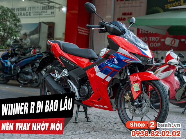 Xe winner r đi bao lâu thì thay nhớt định kỳ - 1