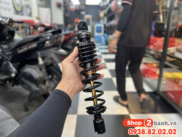 Phuộc rcb c2 đen ty vàng cho honda vario click chính hãng - 1