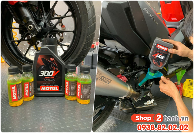 Top 6 nhớt tốt cho xe adv350 bán chạy nhất shop2banh năm 2025 - 2