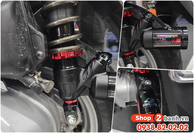 Xe honda giorno thay phuộc rcb tarmax có phù hợp không - 2