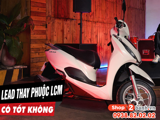 Tư vấn lên phuộc trước lcm cho lead 125 cbs có tốt không - 1