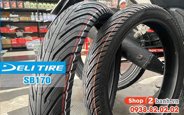 Honda winner thay vỏ deli sb170 có bám đường tốt không - 2