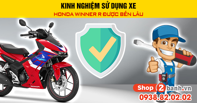 Kinh nghiệm sử dụng xe honda winner r được bền lâu - 1