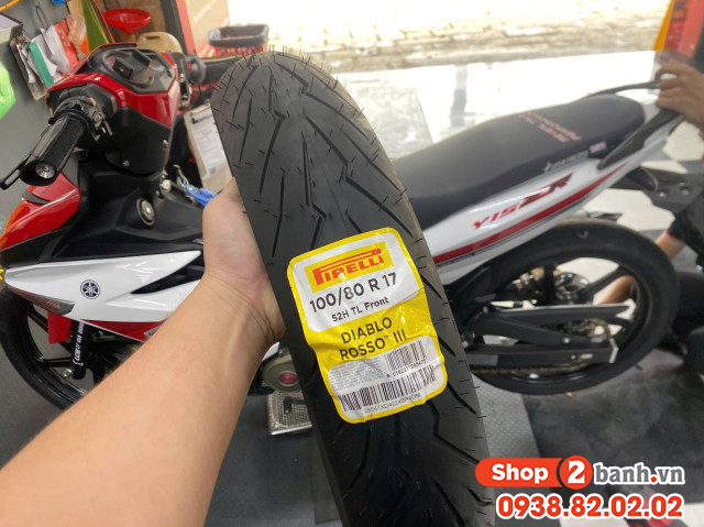 Vỏ pirelli 10080-17 diablo rosso sport - 2