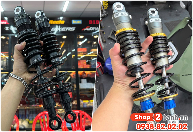 Phuộc sau feliz 2 pin ít nhún chạy tưng xe phải làm sao - 4