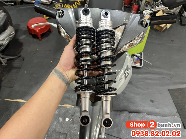 Phuộc sau feliz 2 pin ít nhún chạy tưng xe phải làm sao - 6