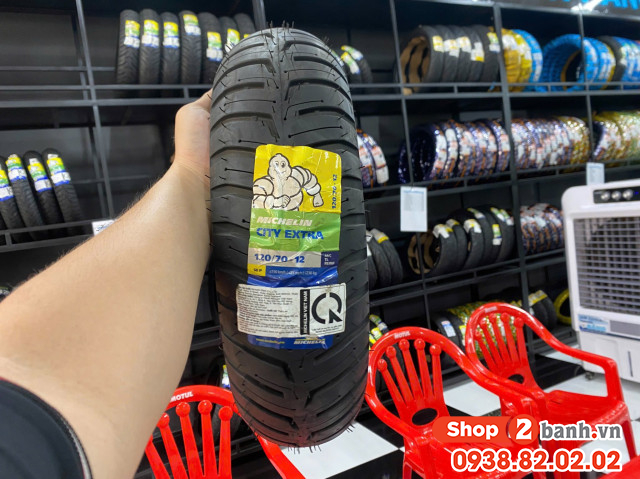Vỏ michelin city extra 12070-12 - 1