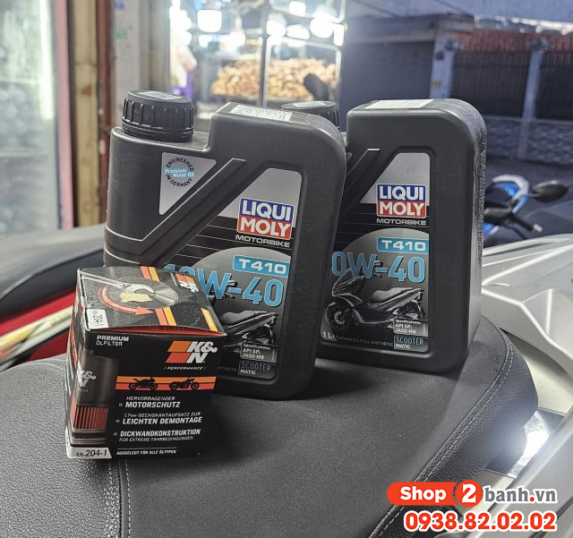 Nhớt liqui moly t410 10w40 scooter có tốt không thay cho xe nào phù hợp - 3