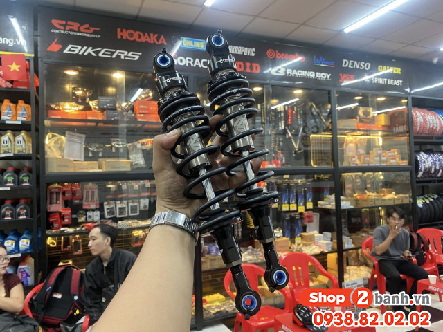 Tổng hợp phuộc sau xe điện feliz 2 pin nhún êm mới nhất hiện nay - 4