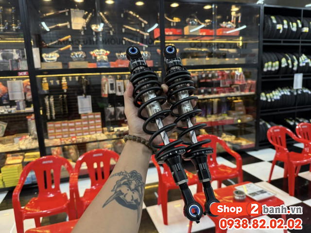 Thông số phuộc sau xe điện evo grand cao bao nhiêu - 3