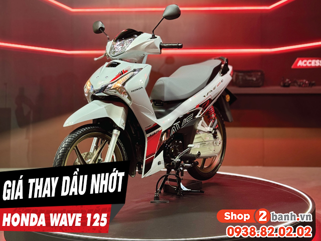 Giá thay dầu xe máy honda wave 125i bao nhiêu tiền - 1