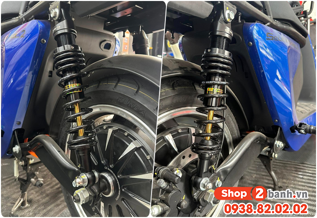 Thông số phuộc sau xe điện selex camel 2 cao bao nhiêu - 3