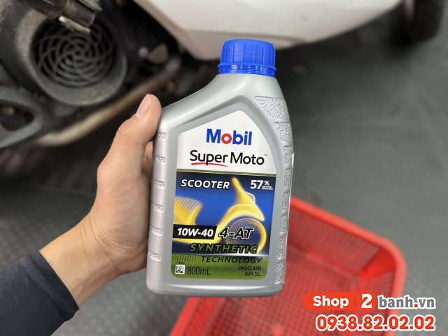 Nhớt mobil super moto scooter 10w30 800ml - 1