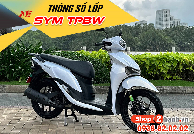 Vỏ xe sym tpbw 125 size bao nhiêu nên thay vỏ nào tốt - 1