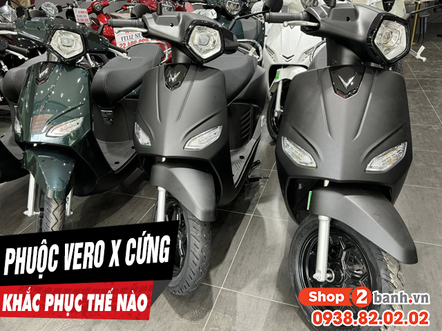 Phuộc sau vero x ít nhún chạy tưng xe phải làm sao - 1