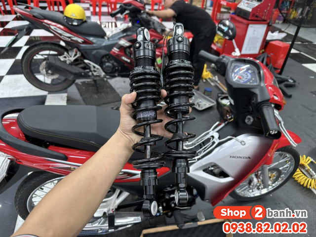 Phuộc sau vero x ít nhún chạy tưng xe phải làm sao - 4