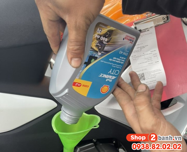 Wave 125i đi phố chọn nhớt shell advance city 10w40 có phù hợp không - 3