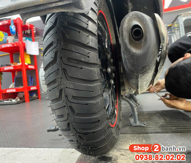 Thông số lốp xe vespa gts bao nhiêu thay vỏ nào phù hợp - 4