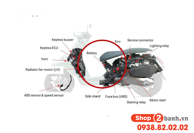 Ắc quy xe lambretta x125 dùng loại nào giá bao nhiêu tiền - 3