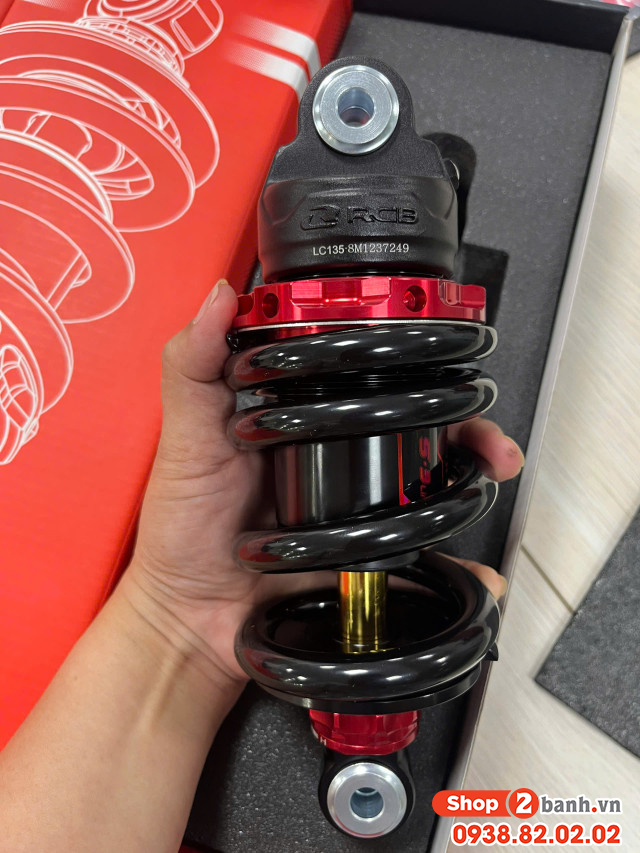 Phuộc rcb s3 cho exciter 150 exciter 155 bản kỷ niệm 30 năm chính hãng - 4