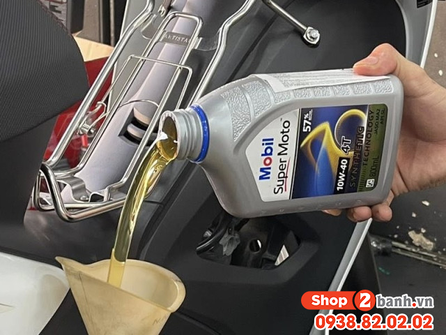 Nhớt mobil super moto 10w40 800ml - 3