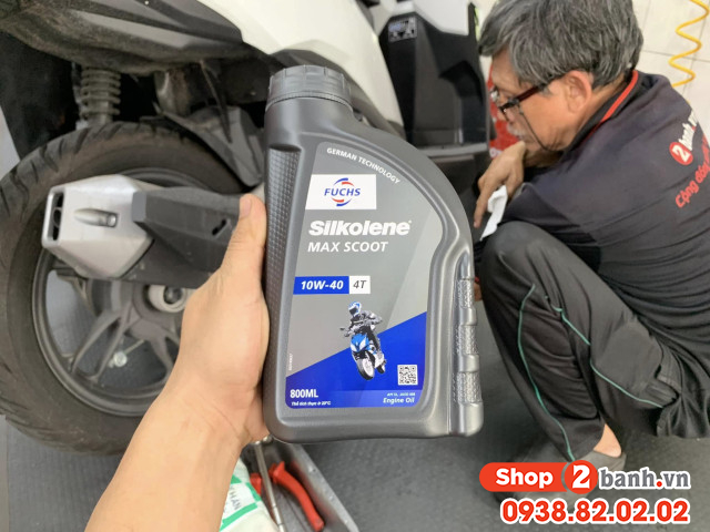 Xe tay ga lambretta x300 chạy roda thì thay nhớt như thế nào - 8