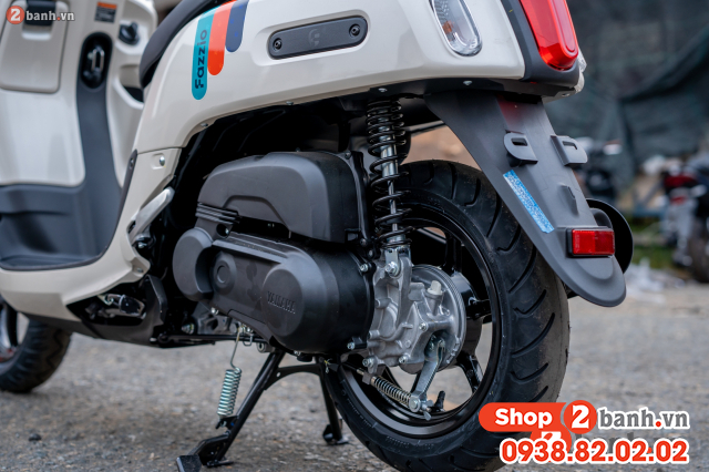 Xe fazzio có mấy phuộc nhún sau có tăng chỉnh được không - 2