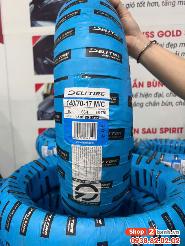 Vỏ xe deli sb 170 power storm xp 14070-17 - 2