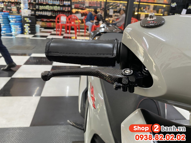 Tay thắng carbon cho honda sh 2 thắng đĩa sh 125150i sh300i sh350i - 6