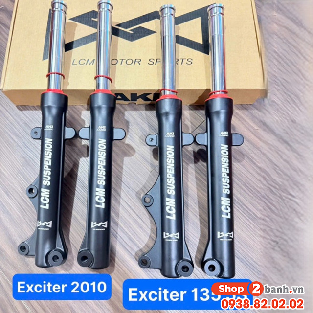 Giá cặp phuộc trước xe exciter 135 bao nhiêu tiền thay ở đâu uy tín - 4