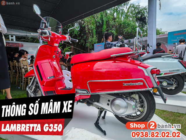 Thông số mâm xe lambretta g350 là bao nhiêu inch - 1