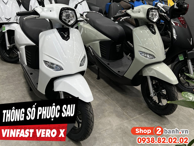 Thông số phuộc sau xe điện vero x cao bao nhiêu - 1