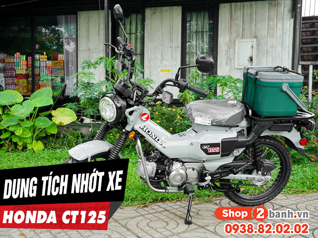 Dung tích nhớt xe ct125 bao nhiêu ml nên thay nhớt nào phù hợp - 1
