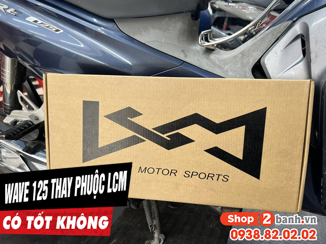 Tư vấn lên phuộc trước lcm cho wave 125i có tốt không - 1