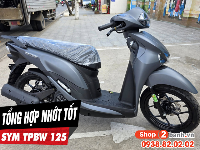 Tổng hợp dầu nhớt tốt chất lượng cho xe sym tpbw 125 - 1