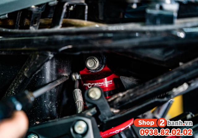 Phuộc profender x series cho exciter 150155 chính hãng - 3