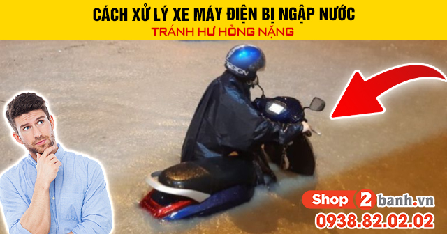 Cách xử lý xe máy điện bị ngập nước tránh hư hỏng nặng - 1