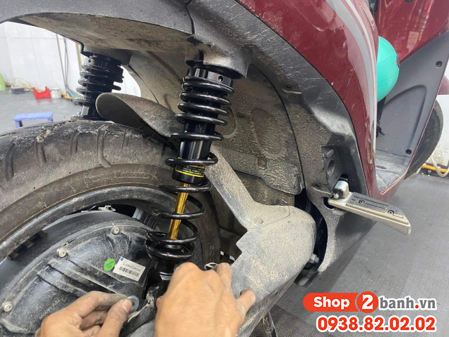 Chân đôn phuộc sau xe máy điện có tác dụng gì - 4