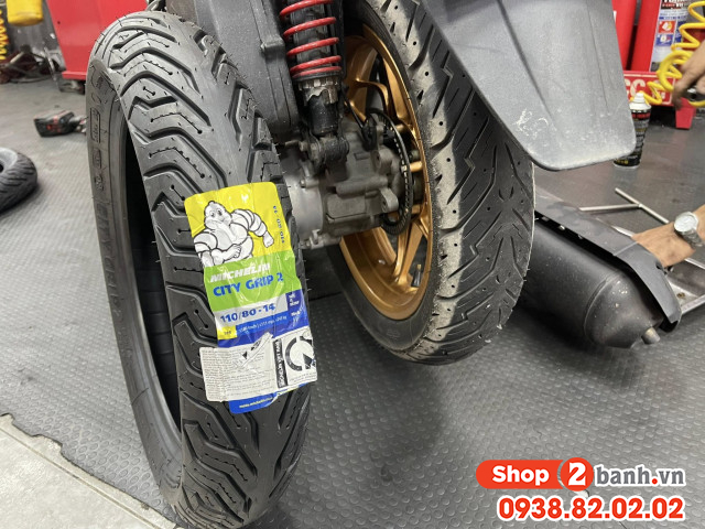 Vỏ michelin city grip 2 size 11080-14 - 1